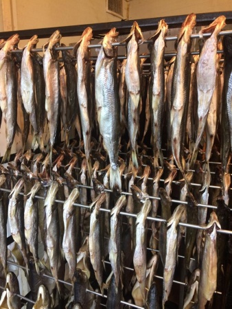 Корюшка вял. с икрой 18-20 Зубатка 2 кг. коробка Сахалин фото в магазине Рыба-Сочи.рф