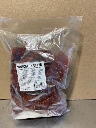 Чипсы Чипсы из мяса курицы/ свинины сырокопченые классические 500 гр. фото в магазине Рыба-Сочи.рф